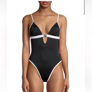 BALMAIN***One-Piece Black BALMAIN Swim***F36;US 4 $630